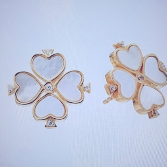 KATE SPADE Legacy Logo Demi Flare Earrings NEW - Picture 7 of 11